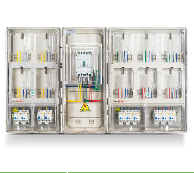  VOK-L-K1001V Single phase ten meter measuring box